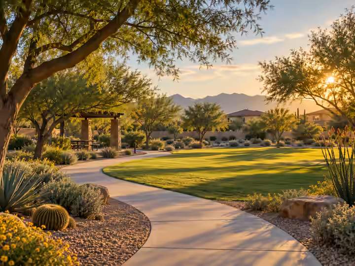 Original editorial area visual for guests planning an Avondale salon visit from Corte Sierra