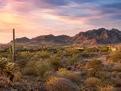 Sierra Estrella Mountains southwest of Phoenix, representing the Estrella visit guide