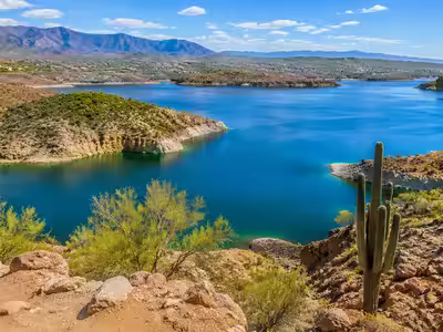 Lake Pleasant in northern Peoria, representing the Peoria visit guide