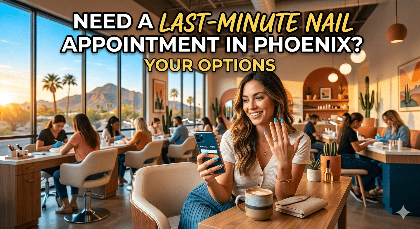 Need a Last-Minute Nail Appointment in Phoenix? Your Options