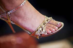 Elegant sandal, selective focus, canon 1Ds mark III